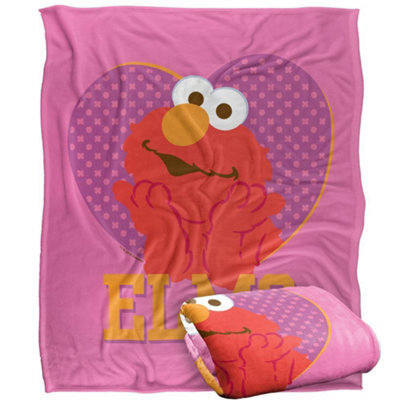Sesame Street Heart Elmo Blanket Multicoloured (One Size) - image 1