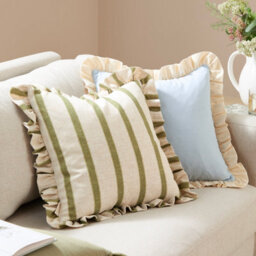 Wylder Effie 100% Cotton Ruffle Cushion Cover - thumbnail 5