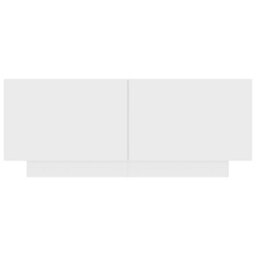 Berkfield Tv Cabinet White 100X35X40 Cm Engineered Wood - thumbnail 5