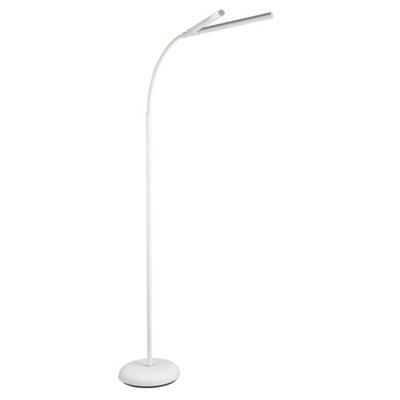 Purelite Natural Daylight Floor Lamp - 2 Lights For Extra Power With 4 Brightness Settings For Reading & Crafts - image 1