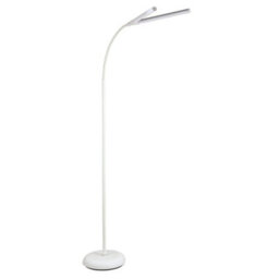 Purelite Natural Daylight Floor Lamp - 2 Lights For Extra Power With 4 Brightness Settings For Reading & Crafts - thumbnail 1