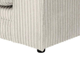 Camden Jumbo Cord Right Hand Corner Sofa Set Cream - thumbnail 3