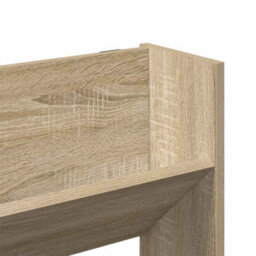 Vidaxl Wall Shoe Cabinet Sonoma Oak 80X18X90 Cm Engineered Wood - thumbnail 8