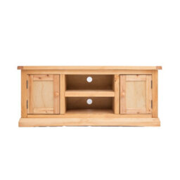 Cabinet Bits Lucca Waxed 2 Door Tv Cabinet Wood Knob - thumbnail 1