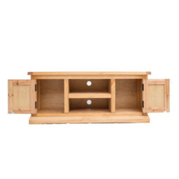 Cabinet Bits Lucca Waxed 2 Door Tv Cabinet Wood Knob - thumbnail 4