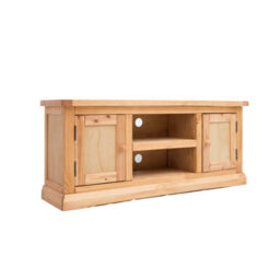 Cabinet Bits Lucca Waxed 2 Door Tv Cabinet Wood Knob - thumbnail 2