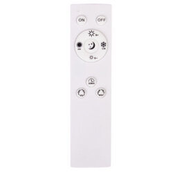 Beliani Integrated Led Round Ceiling Light 60Cm Brown With Remote And Dimmer - thumbnail 5