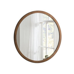 Yearn Simple Round Wall Mirror Bronze 70Cm - thumbnail 2