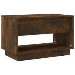 Berkfield Durable Tv Cabinet Smoked Oak 70X41X44 Cm Engineered Wood - thumbnail 6