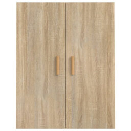 Berkfield Hanging Wall Cabinet Sonoma Oak 69.5X34X90 Cm - thumbnail 6