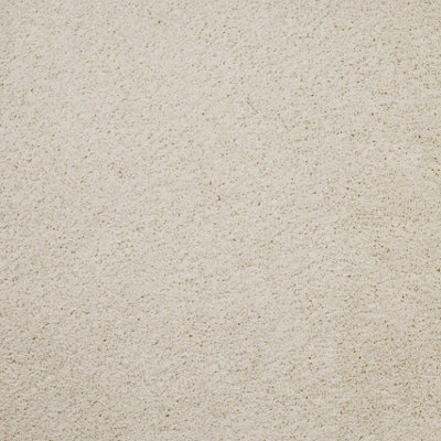 Furlong Flooring Solitaire Luxury Deep Pile Carpet (Meringue, 5M X 4M)