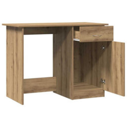 Walplus Desk Artisan Oak 100X50X76 Cm Engineered Wood - thumbnail 4