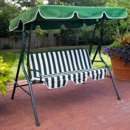 Waterproof And Uv-Resistant Replacement Canopy For 3-Seater Garden Swing - thumbnail 5