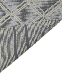 Furniturebox Uk Maeve Grey Diamond Pattern Wool Rug 120X170Cm - thumbnail 6