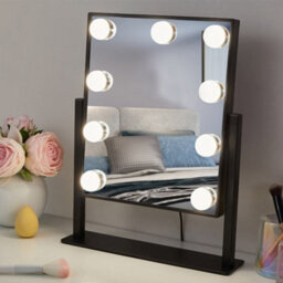 Living And Home Hollywood Makeup Mirror 3 Color Lighting 360 Degree Smart Control - thumbnail 6