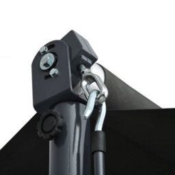 Walplus Free Standing Awning Garden Sun Shade Canopy Gazebo For Back Door, Porch, Patio 400X300 Cm Anthracite - thumbnail 5