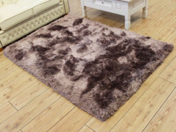 Pink Handmade , Luxurious , Modern , Plain , Shaggy , Sparkle Easy To Clean Rug For Living Room, Bedroom - 140Cm X 200Cm - thumbnail 5