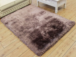 Pink Handmade , Luxurious , Modern , Plain , Shaggy , Sparkle Easy To Clean Rug For Living Room, Bedroom - 140Cm X 200Cm - thumbnail 4