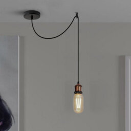 Vintage Industrial 3 Head Spider Chandelier Kit Adjustable 2M E27 Pendant Light Ceiling Lamp For Unique Spaces Without Bulb - thumbnail 6
