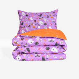 Smart Living Luxury Soft Reversible Celestial Halloween Duvet Cover & Pillowcases - thumbnail 8
