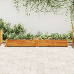 Walplus Garden Raised Bed Acacia Wood 200X50X25 Cm - thumbnail 3