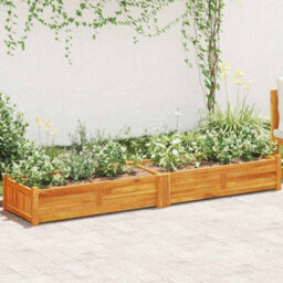 Walplus Garden Raised Bed Acacia Wood 200X50X25 Cm - thumbnail 1