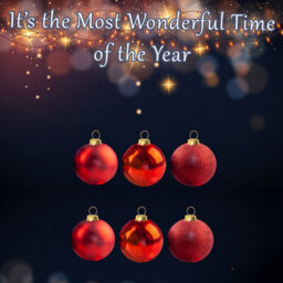 Christmas Bauble Decoration Hanging Tree Ornament X 6 6Cm Red - thumbnail 3