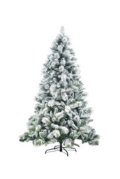 Shatchi 4Ft Green Helsinki Snow Covered Christmas Tree - thumbnail 4