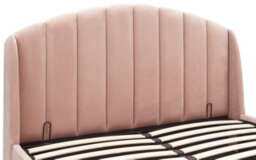 Gfw Pettine 150Cm End Lift Ottoman Bed King Size Blush Pink - thumbnail 7