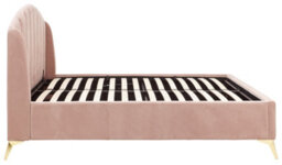 Gfw Pettine 150Cm End Lift Ottoman Bed King Size Blush Pink - thumbnail 5