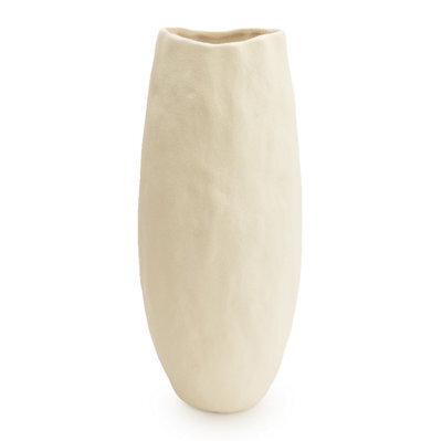 Candlelight Beautiful Cream Top Wave Vase 36Cm Style - image 1