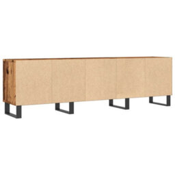 Berkfield Tv Cabinet Old Wood 150X30X44.5 Cm Engineered Wood - thumbnail 7