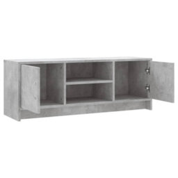 Berkfield Tv Cabinet Concrete Grey 102X30X37.5 Cm Engineered Wood - thumbnail 6