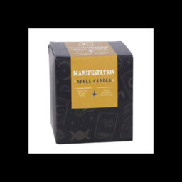 Manifestation Cinnamon & Clove Scented Candle Gold Glass Spell Candle - thumbnail 5