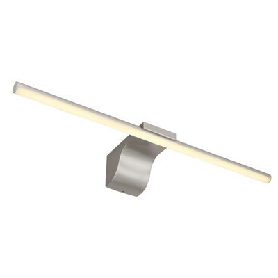 Luminosa Lighting Luminosa Pepe Bathroom Over Mirror Light Nickel Matt Ip44 Led 4000K - image 1