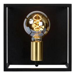 Lucide Ruben Modern Wall Light - 1Xe27 - Black - thumbnail 5