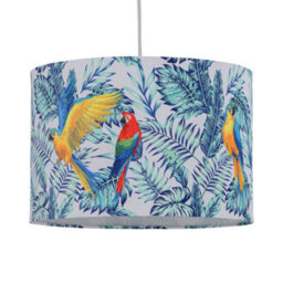 First Choice Lighting Parrot - Velvet Parrot Design 30Cm Pendant Or Table Lamp Shade