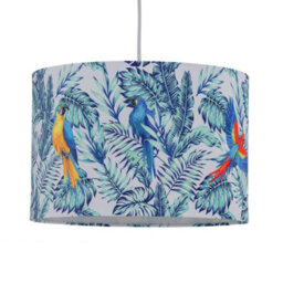 First Choice Lighting Parrot Velvet Parrot Design 30Cm Pendant Or Table Lamp Shade - thumbnail 4
