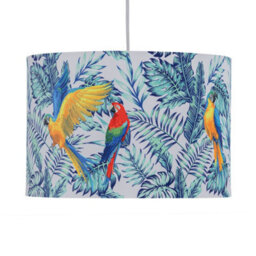 First Choice Lighting Parrot Velvet Parrot Design 30Cm Pendant Or Table Lamp Shade - thumbnail 5