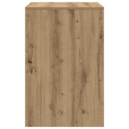 Berkfield Modern Writing Desk Artisan Oak Engineered Wood 60 X 50 X 76 Cm - thumbnail 6
