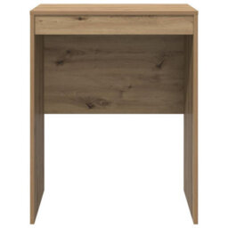 Berkfield Modern Writing Desk Artisan Oak Engineered Wood 60 X 50 X 76 Cm - thumbnail 5