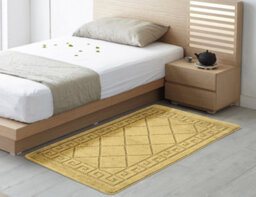 Smart Living Heavy Duty Machine Washable Runner For Hallway, Kitchen Non Slip Floor Mats, Door Mat 80Cm X 300Cm - Ochre - thumbnail 3