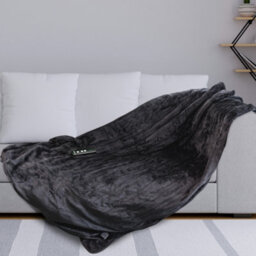 Schallen Luxury Soft Heated Warm Throw Over Blanket With Timer & 10 Heat Settings - Black - thumbnail 4