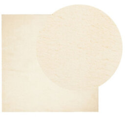 Walplus Rug Huarte Short Pile Soft And Washable Cream 120X120 Cm - thumbnail 3