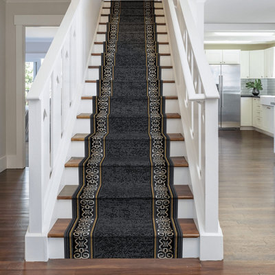 Tribal Stair Runner - Soft & Durable Carpet Runner For Stairs & Staircases, Multiple Lengths - image 1