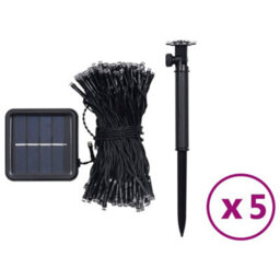 Walplus Solar Fairy Lights 5 Pcs 5X200 Led Blue Indoor Outdoor - thumbnail 8