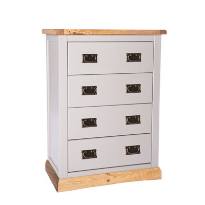 Cabinet Bits Bomporto 4 Drawer Chest Of Drawers Bras Drop Handle - image 1