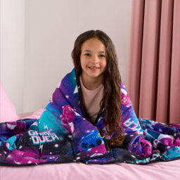 Ohs Kids Gaming Weighted Blanket, Black - 3Kg - thumbnail 3
