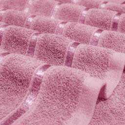 Casabella 4 Pk Bath Sheet Towel Set 80X140 Cm-Luxury 100% Cotton, Highly Absorbent Towel-Extra Large Bath Towels Pink - thumbnail 2