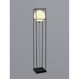 Luminosa Lighting Luminosa Desigual Large Floor Lamp, 1 Light E27, Matt Black - thumbnail 2